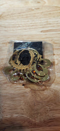 Citi Trends Gold Bohemian Hoop Dangle Earrings