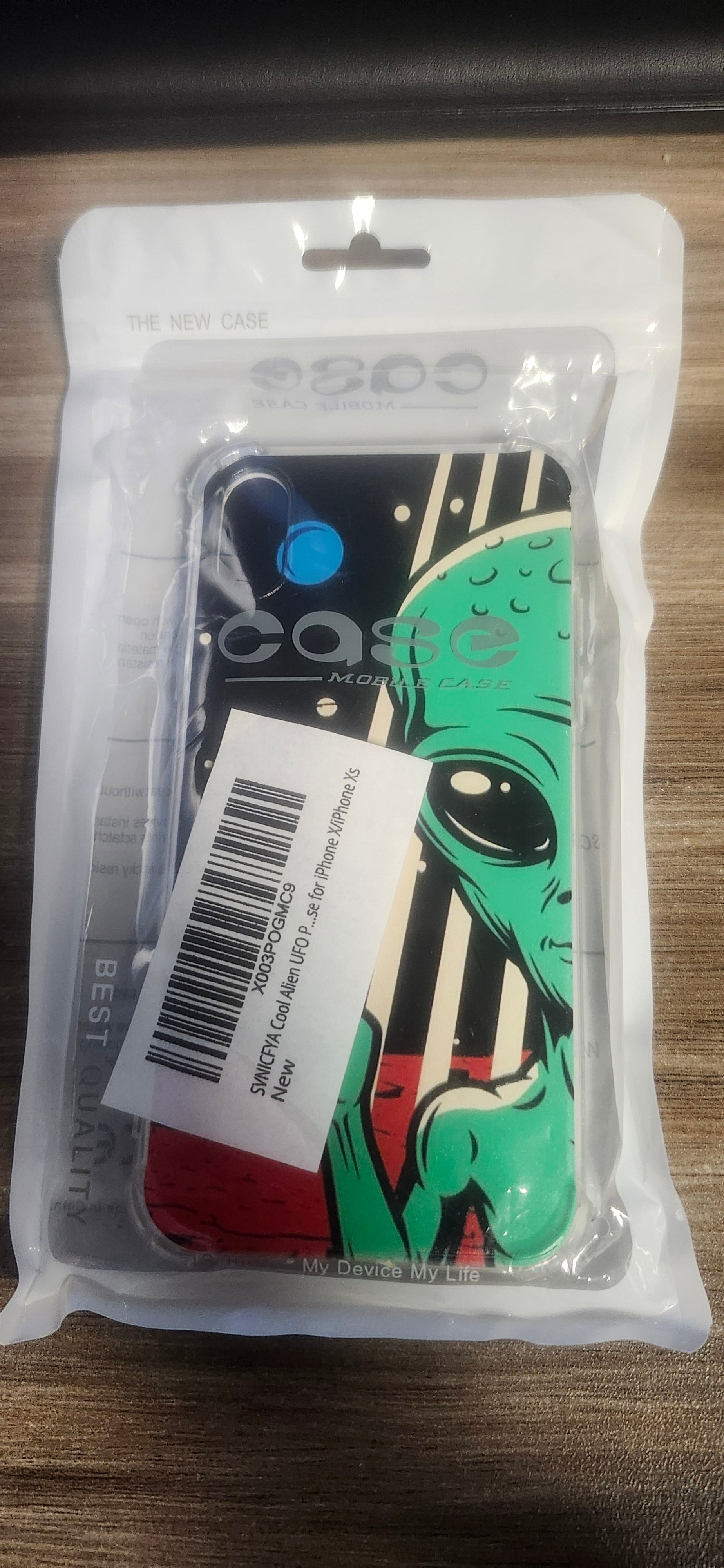 Case Accessories Cool Alien UFO  Jelly Case For iPhone X/iPhone Xs