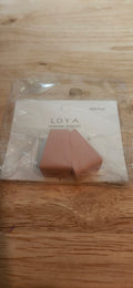 LDYA Fashion Jewelry Matte Pink Geometric Trapezoid Stud Earrings