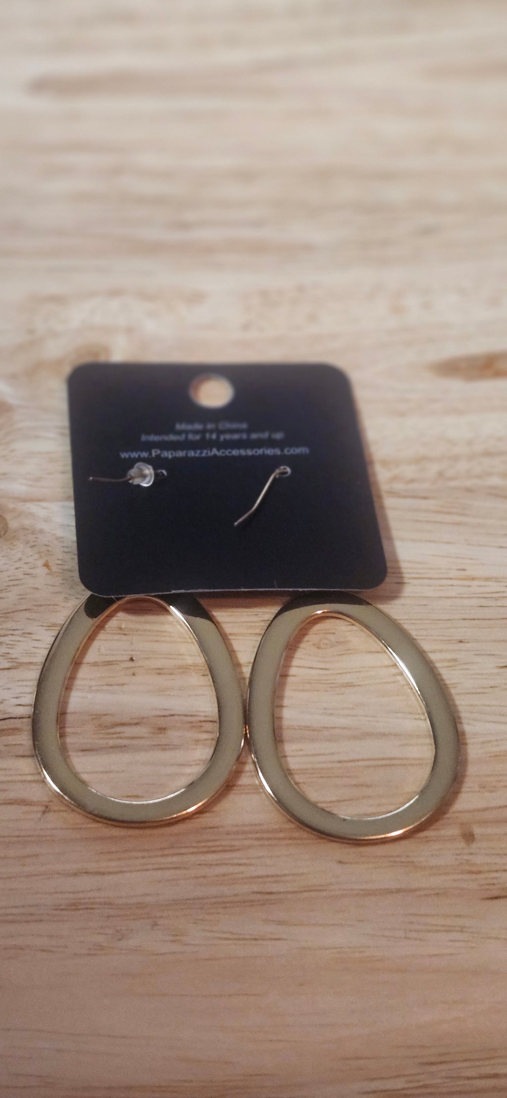 Paparazzi Casual Curves Gold Earrings