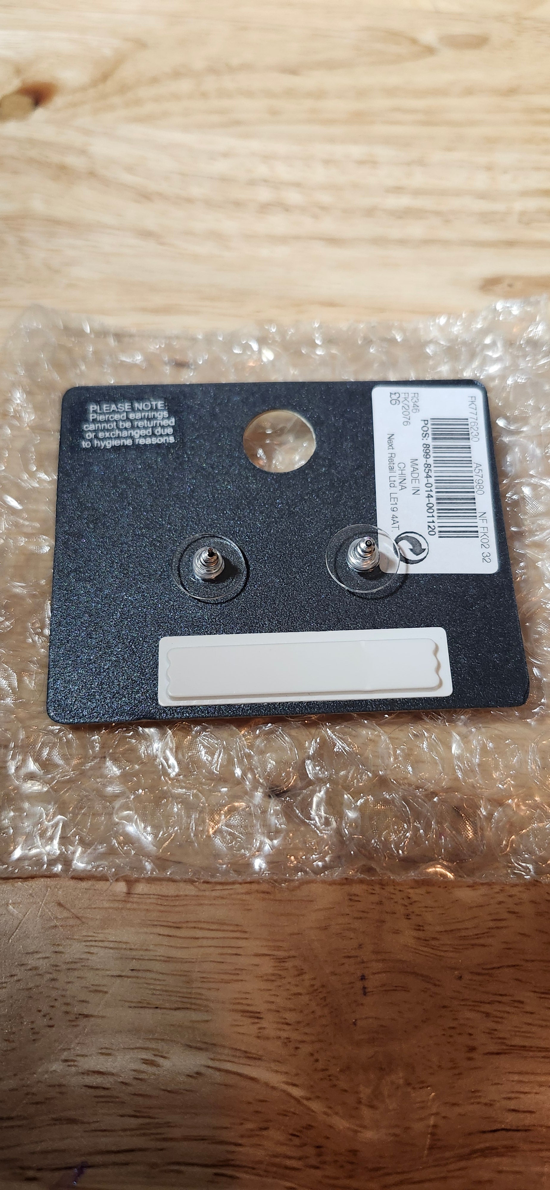 Accessories By Next Silver Jeweled Star Stud Earrings