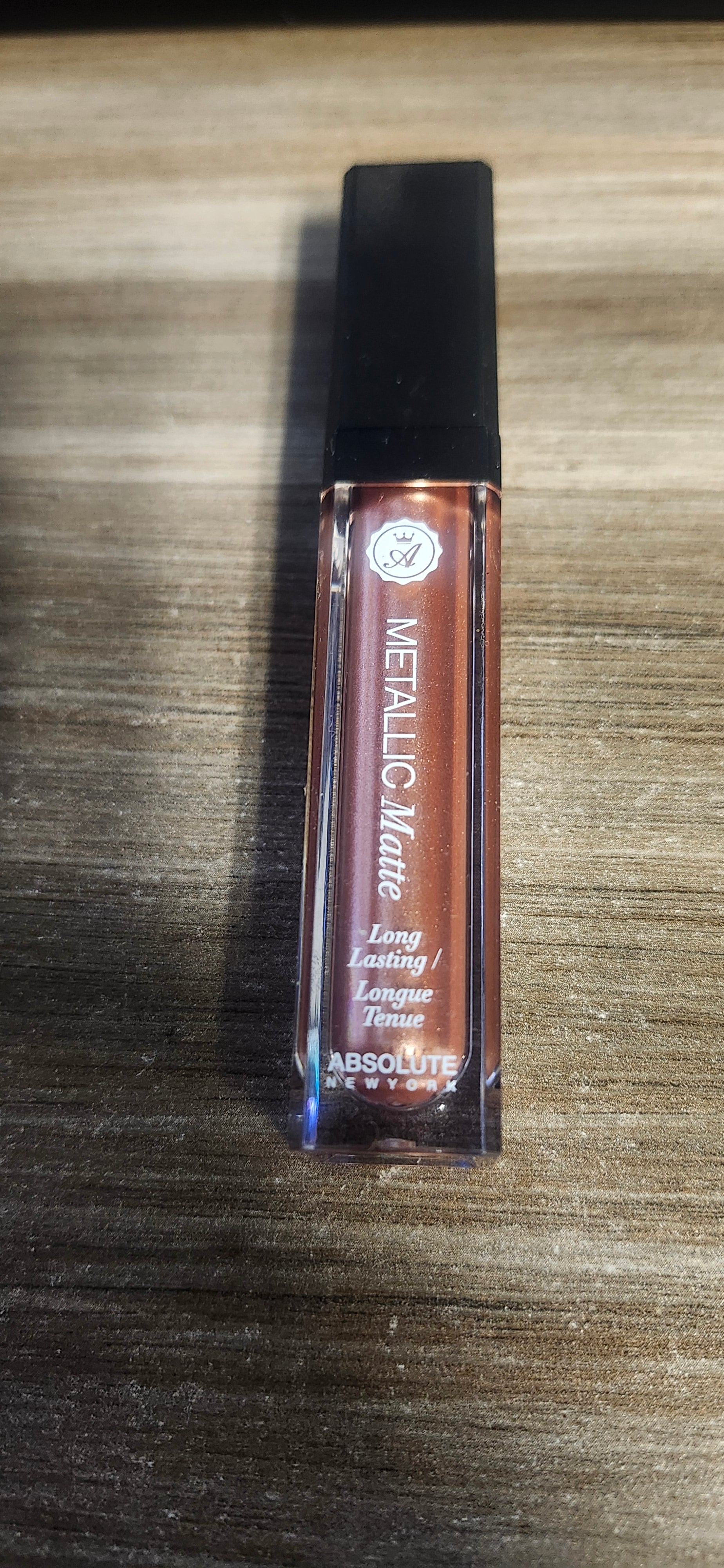 Absolute New York Metallic Matt Lip Gloss #AMLM02 Rose Gold