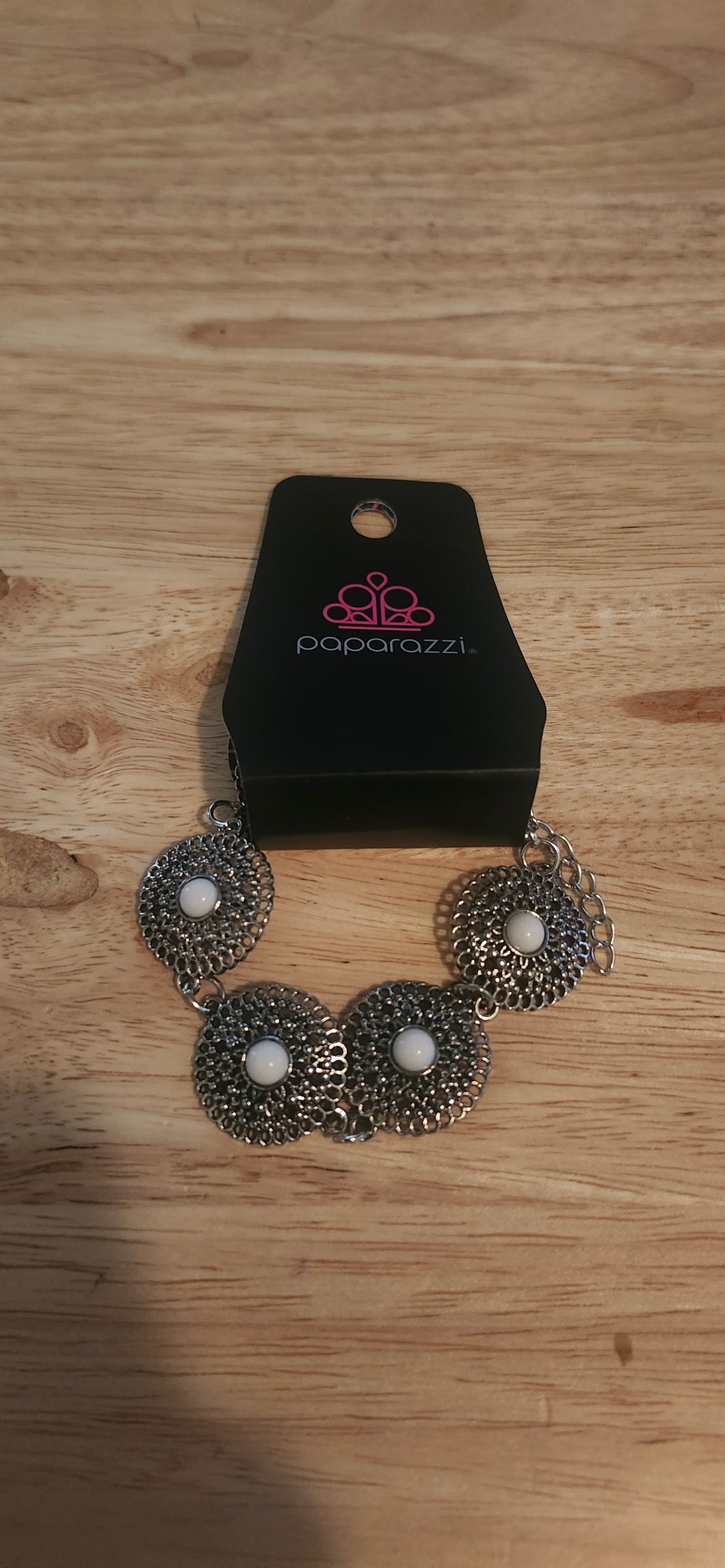 Paparazzi Dress The Part Silver Bracelet