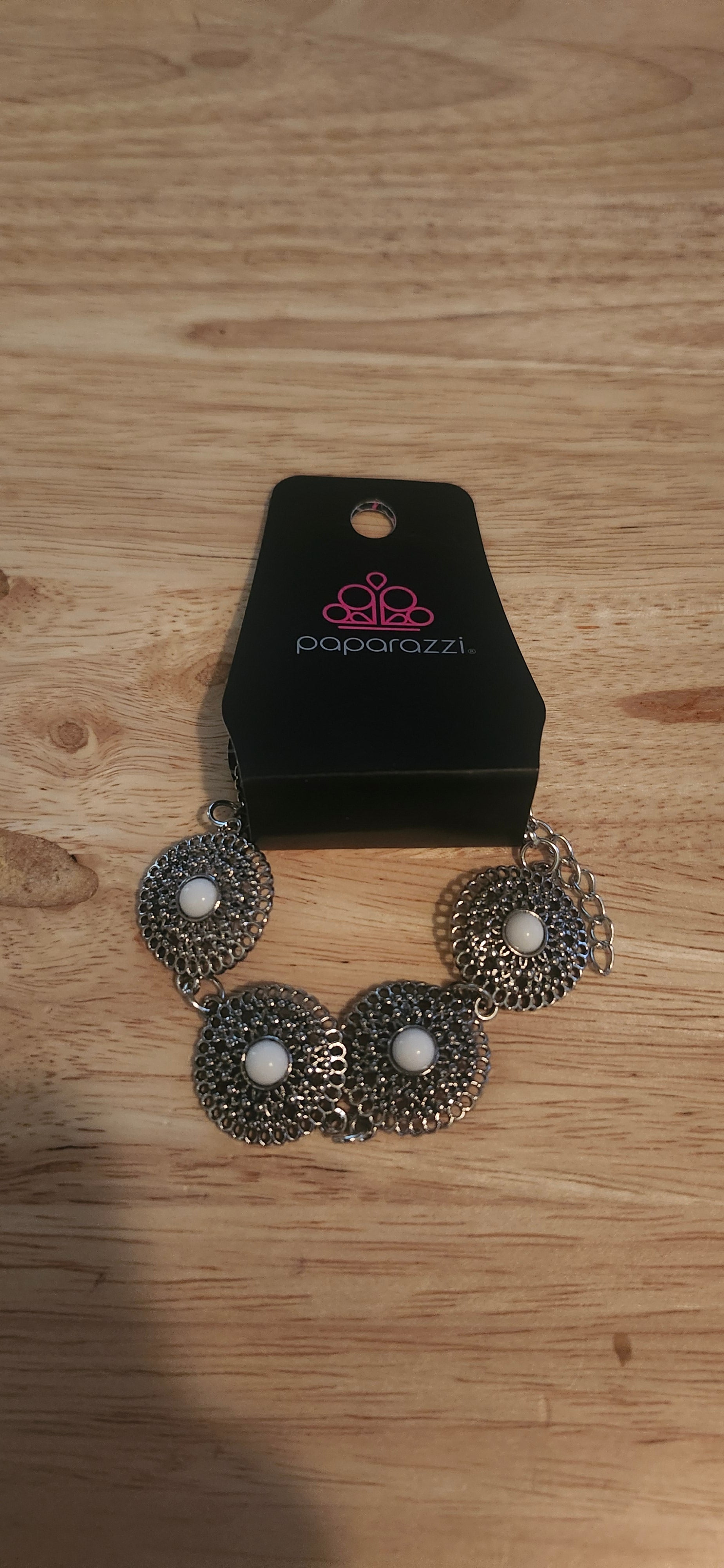 Paparazzi Dress The Part Silver Bracelet