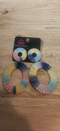 Paparazzi Foxy Flamingo Multi Color Earrings