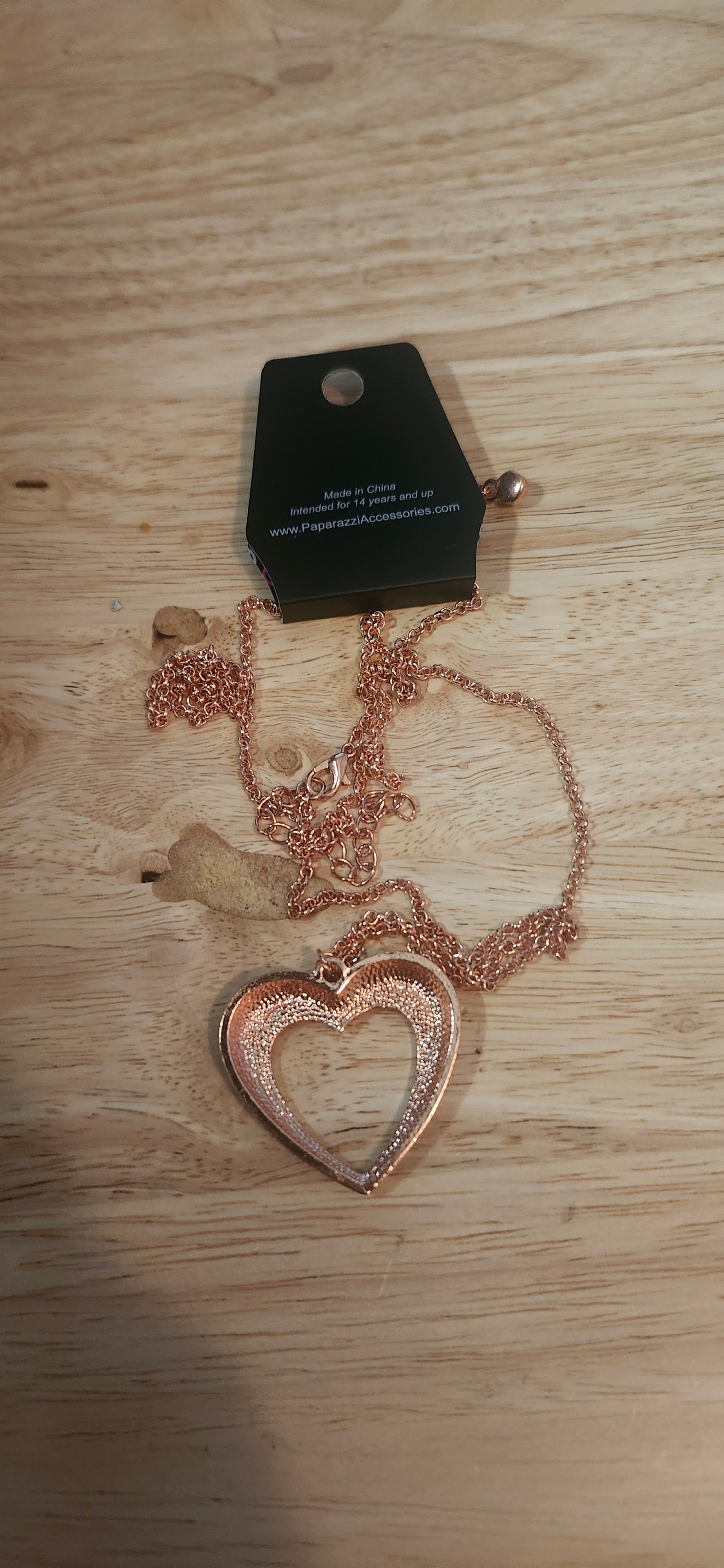 Paparazzi Cupid Charisma Copper Necklace W Earrings