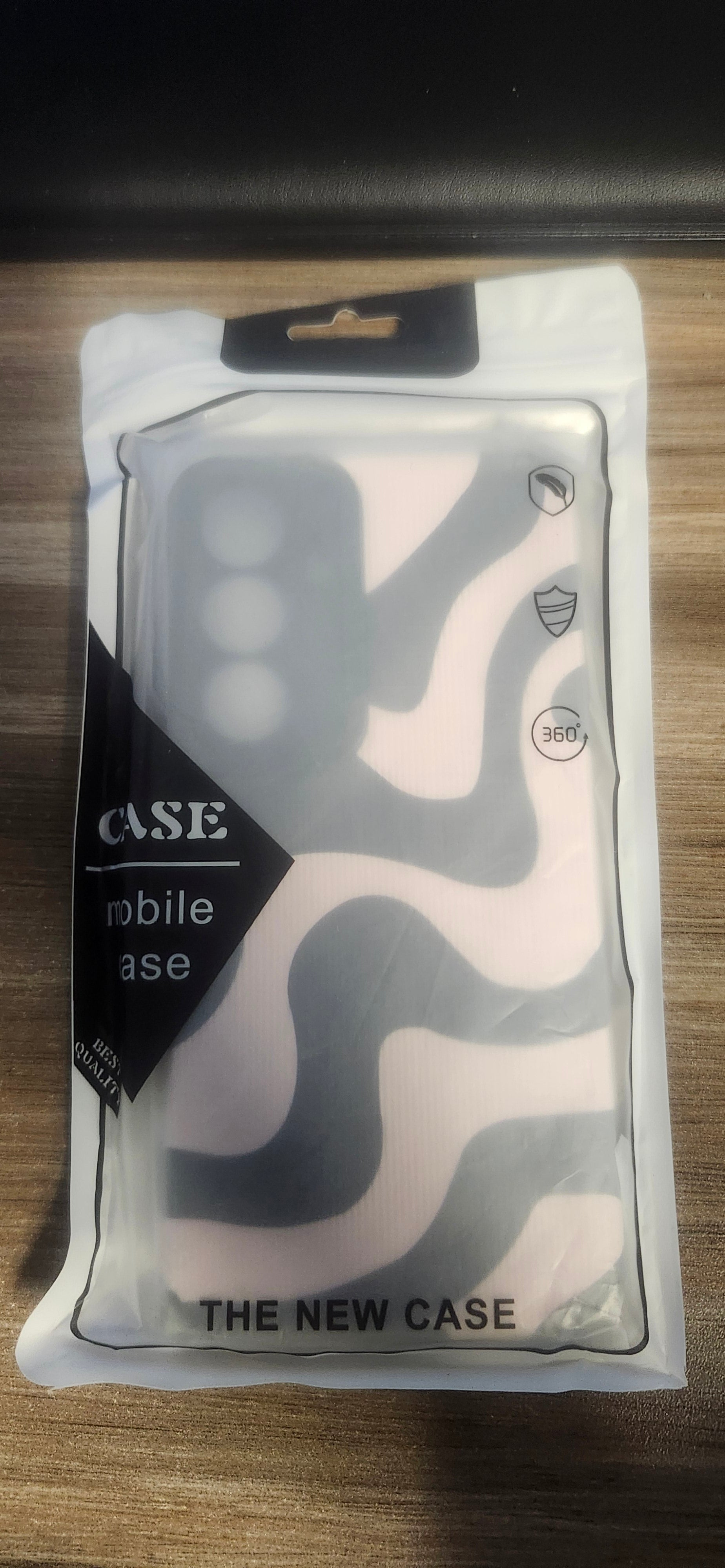 Case Accessories Pink & Black Pattern Phone Case For Samsung Galaxy S24 Plus