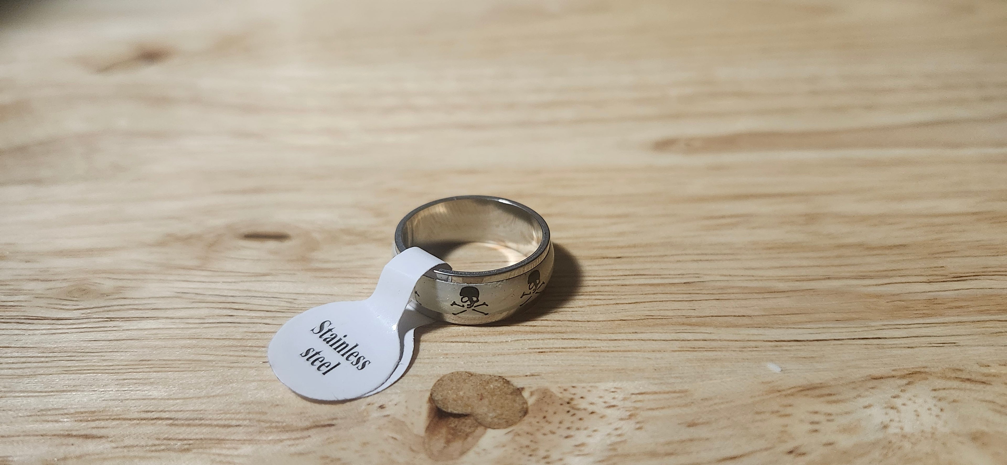 Dead Man’s Orbit Stainless Steel Ring Size 17mm