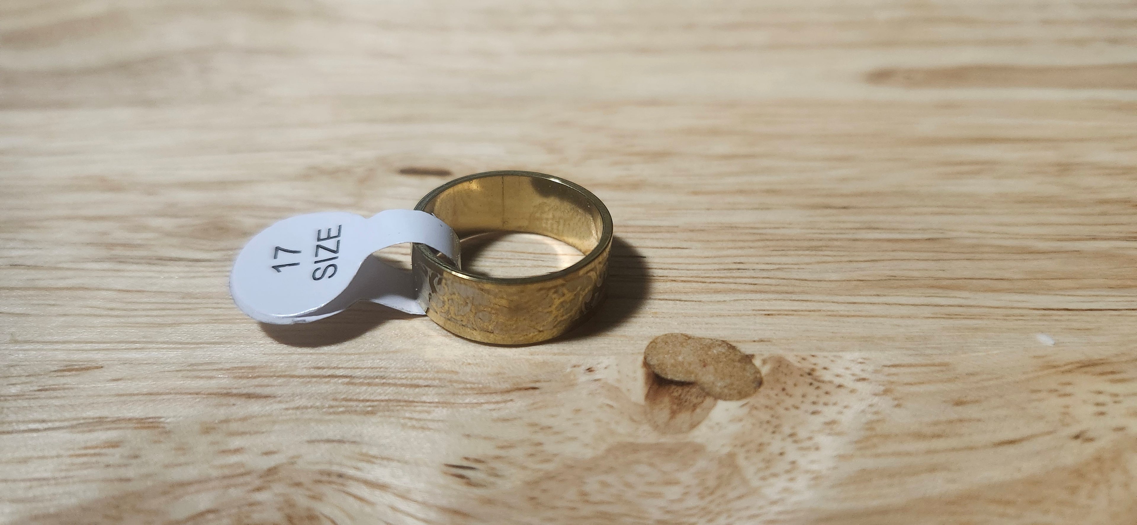 Aurelian Vine Stainless Steel Ring Size 17mm