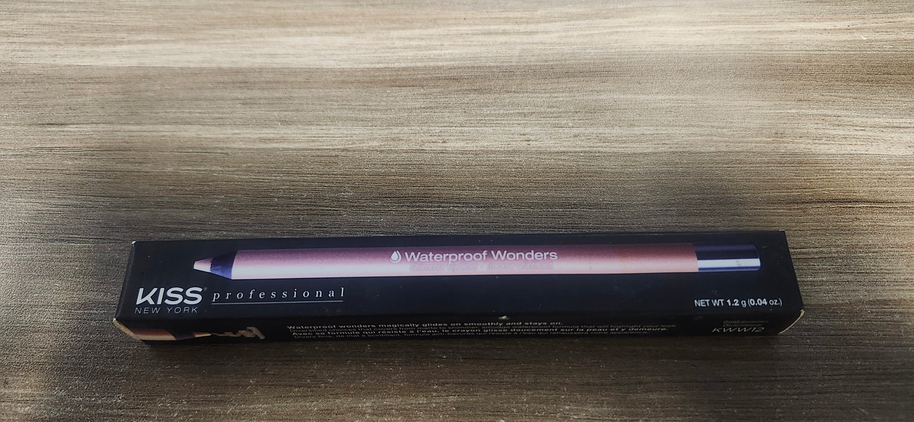 KISS New York Waterproof Wonders Shimmer Eyeliner #KWW12 Gold Or