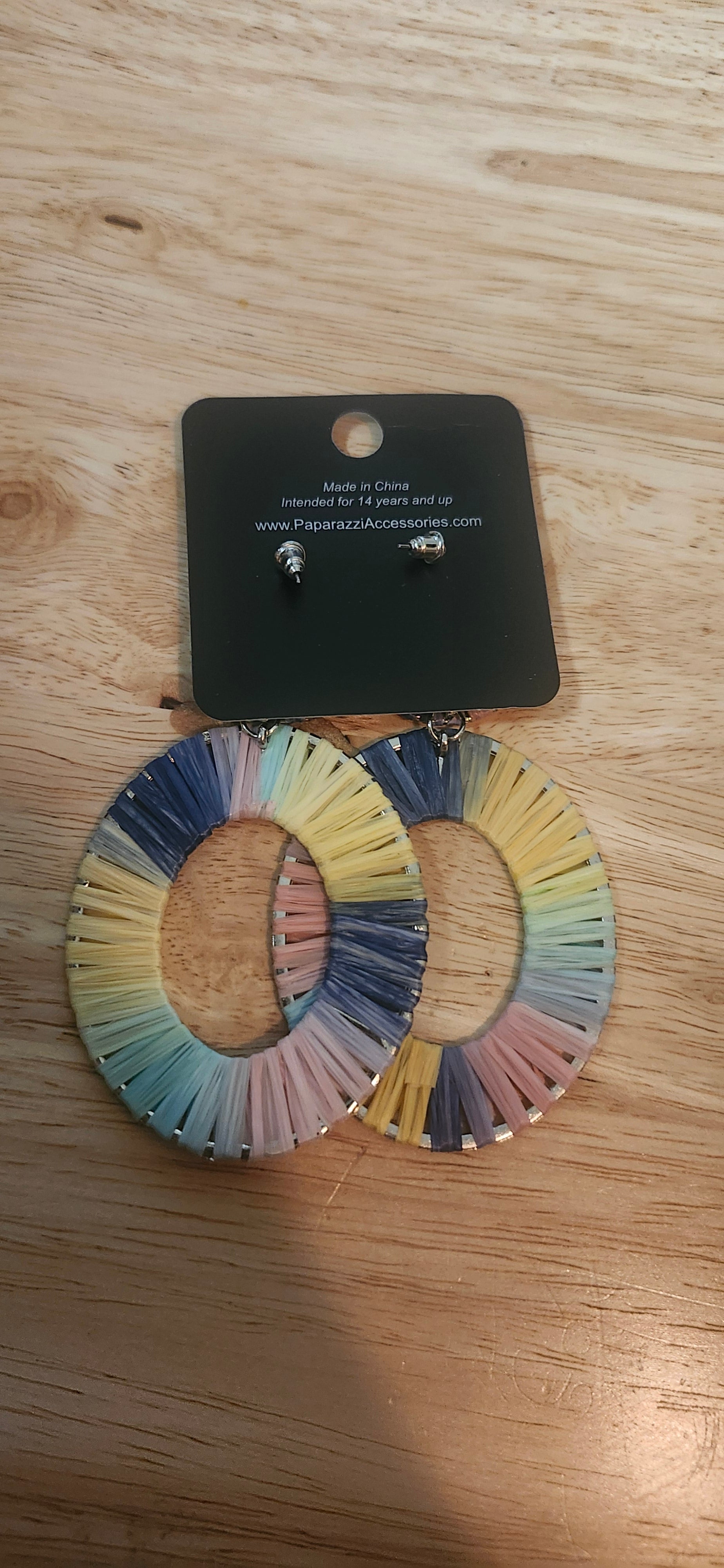 Paparazzi Foxy Flamingo Multi Color Earrings