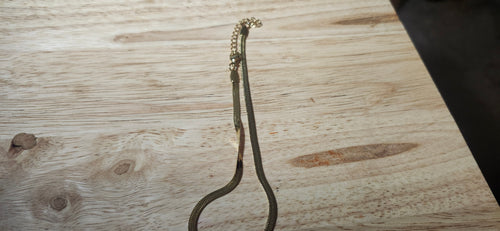 Geometric Gold Necklace for Women  - Dustin's Discount Discovery