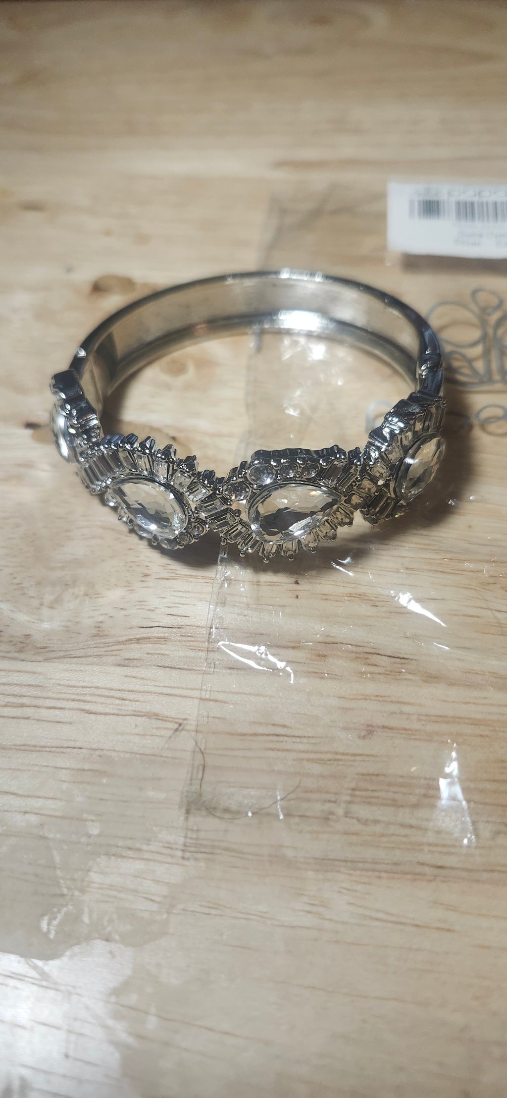 Paparazzi Silver Rhinestone Bracelet