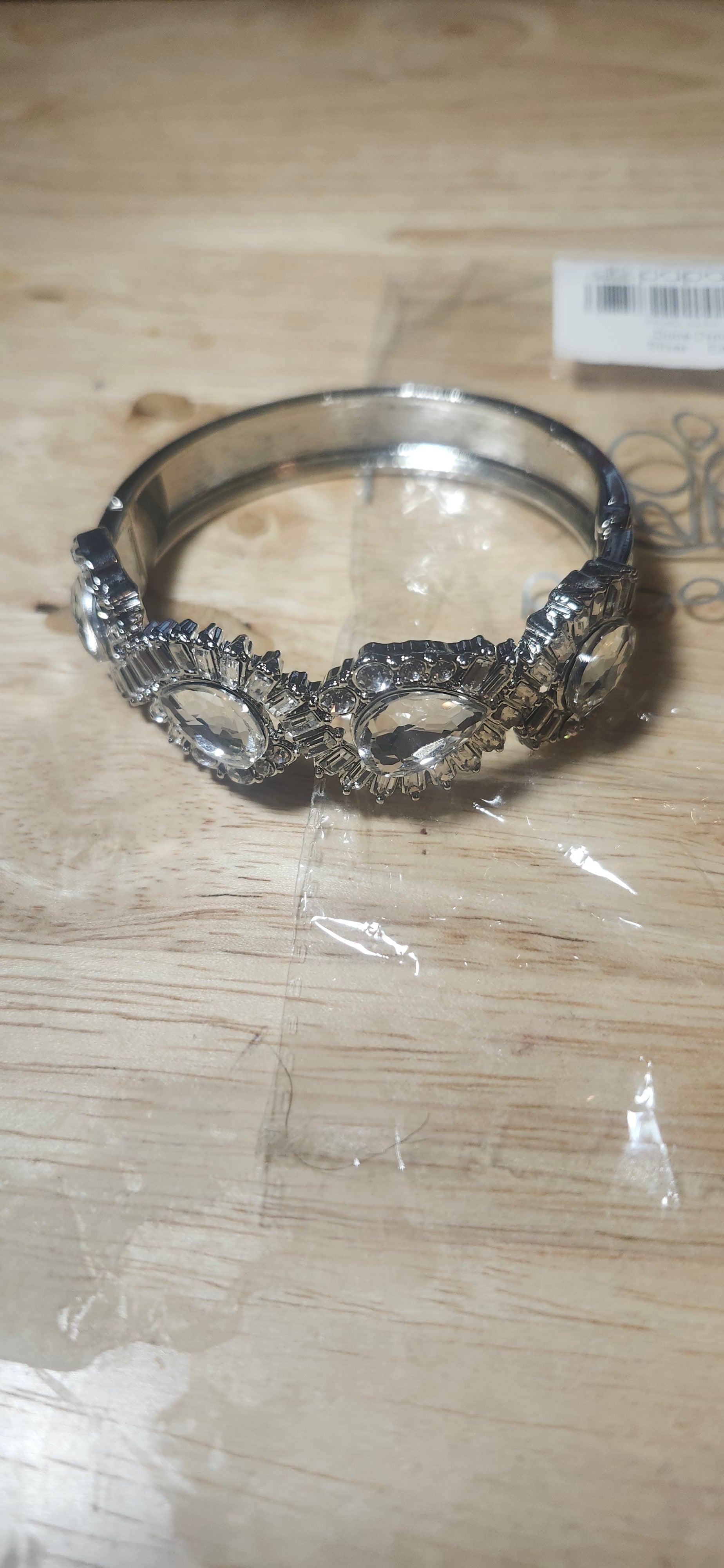 Paparazzi Silver Rhinestone Bracelet