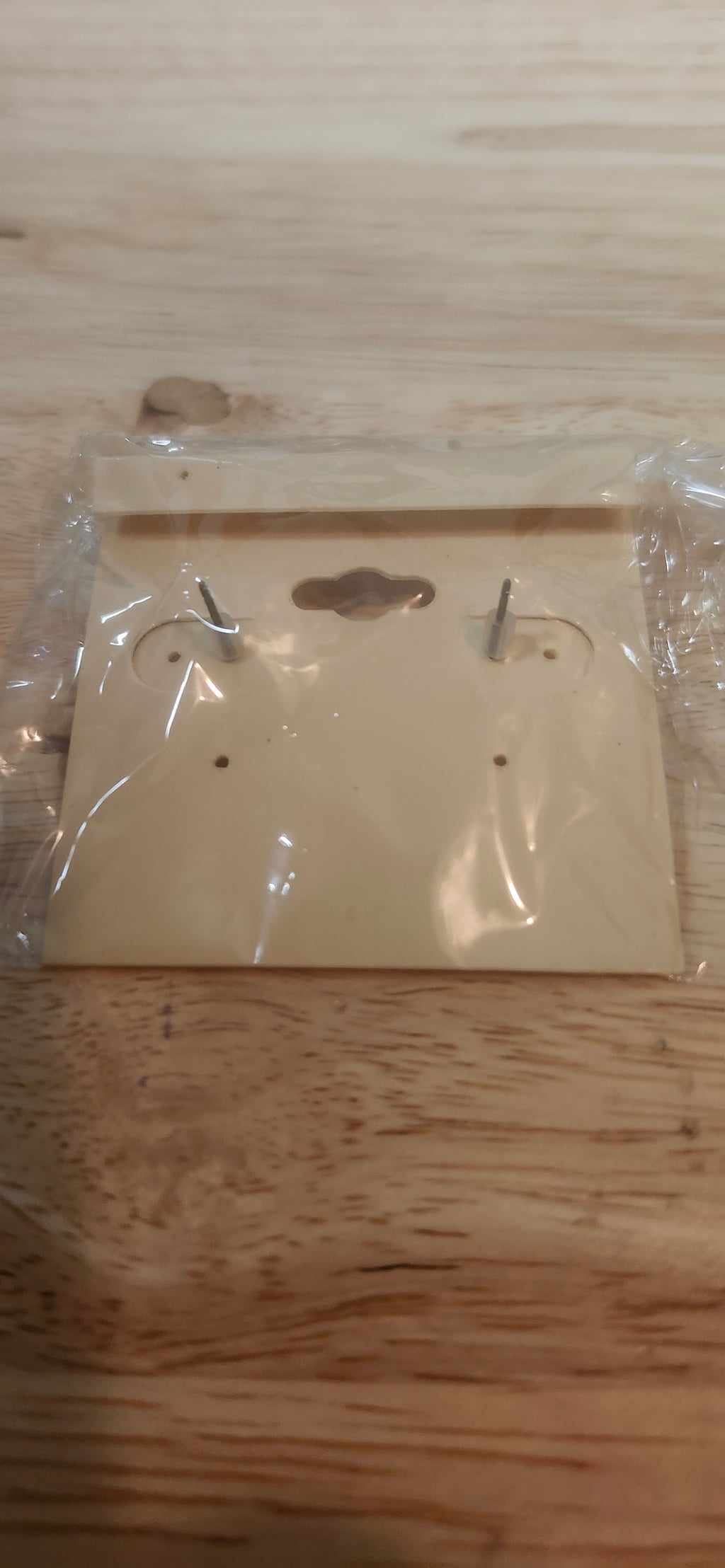Ear Sense Red Square Stud Earrings