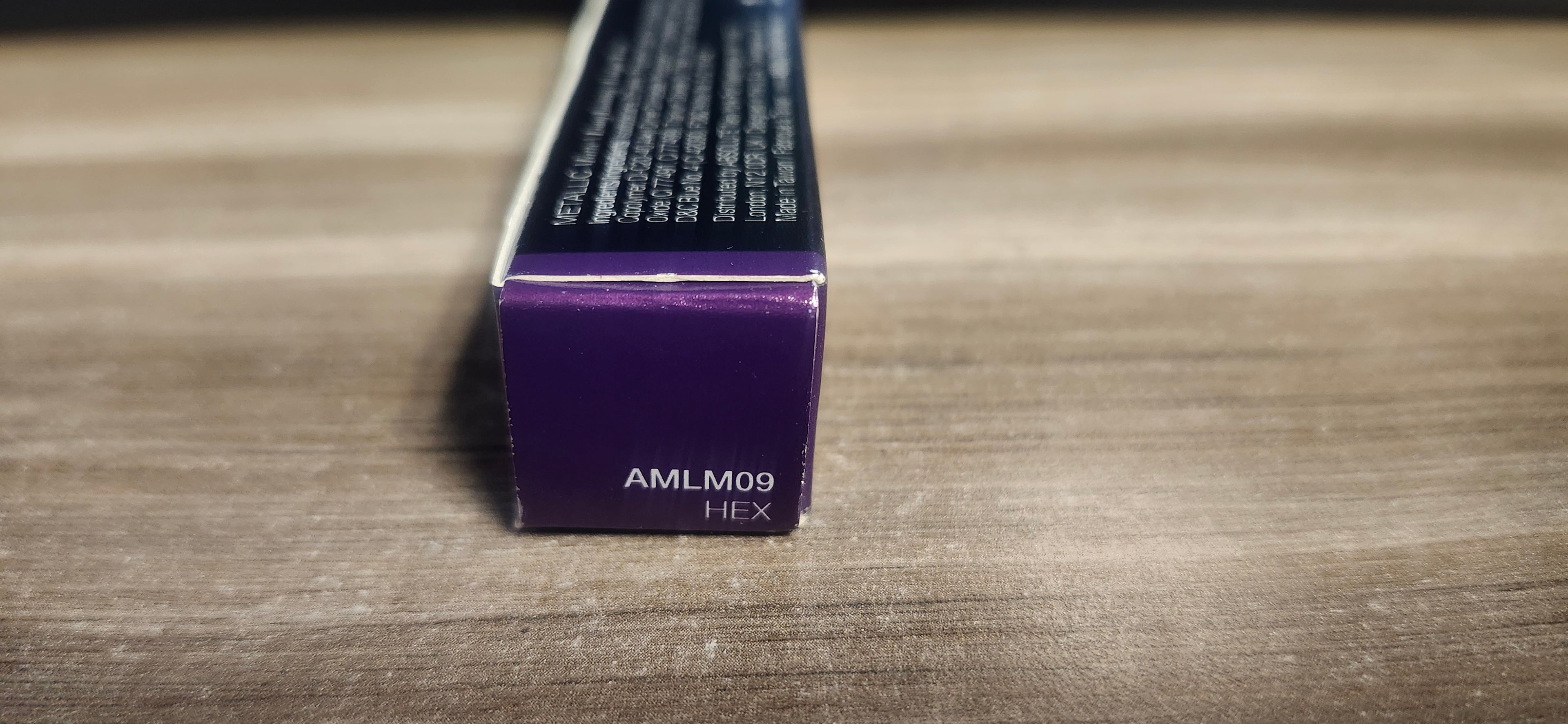 Absolute New York Metallic Matte Lipstick #AMLM09 Hex