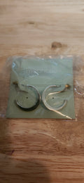 Maurice's Silver Hoop Dangle Earrings