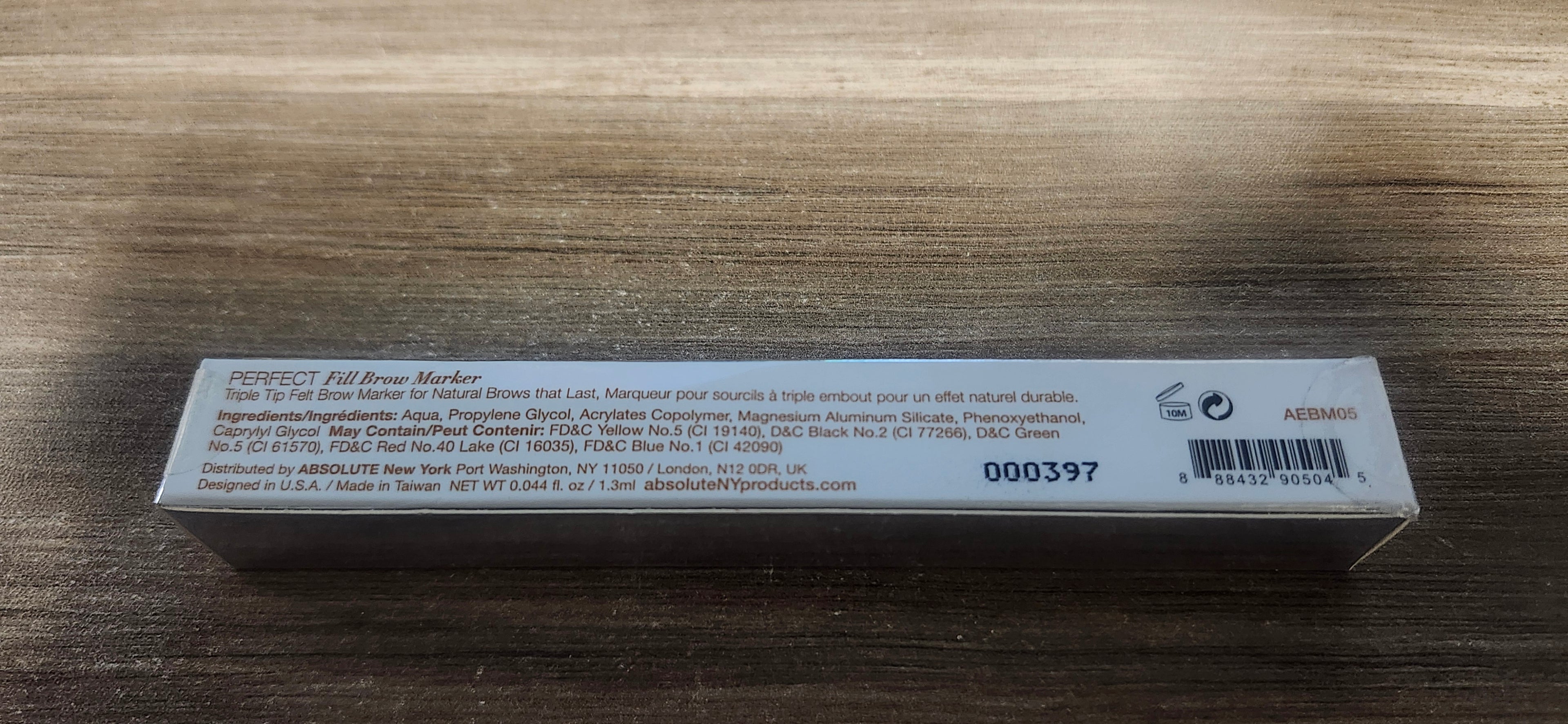 Absolute New York Perfect Fill Brow Marker #05 Honey