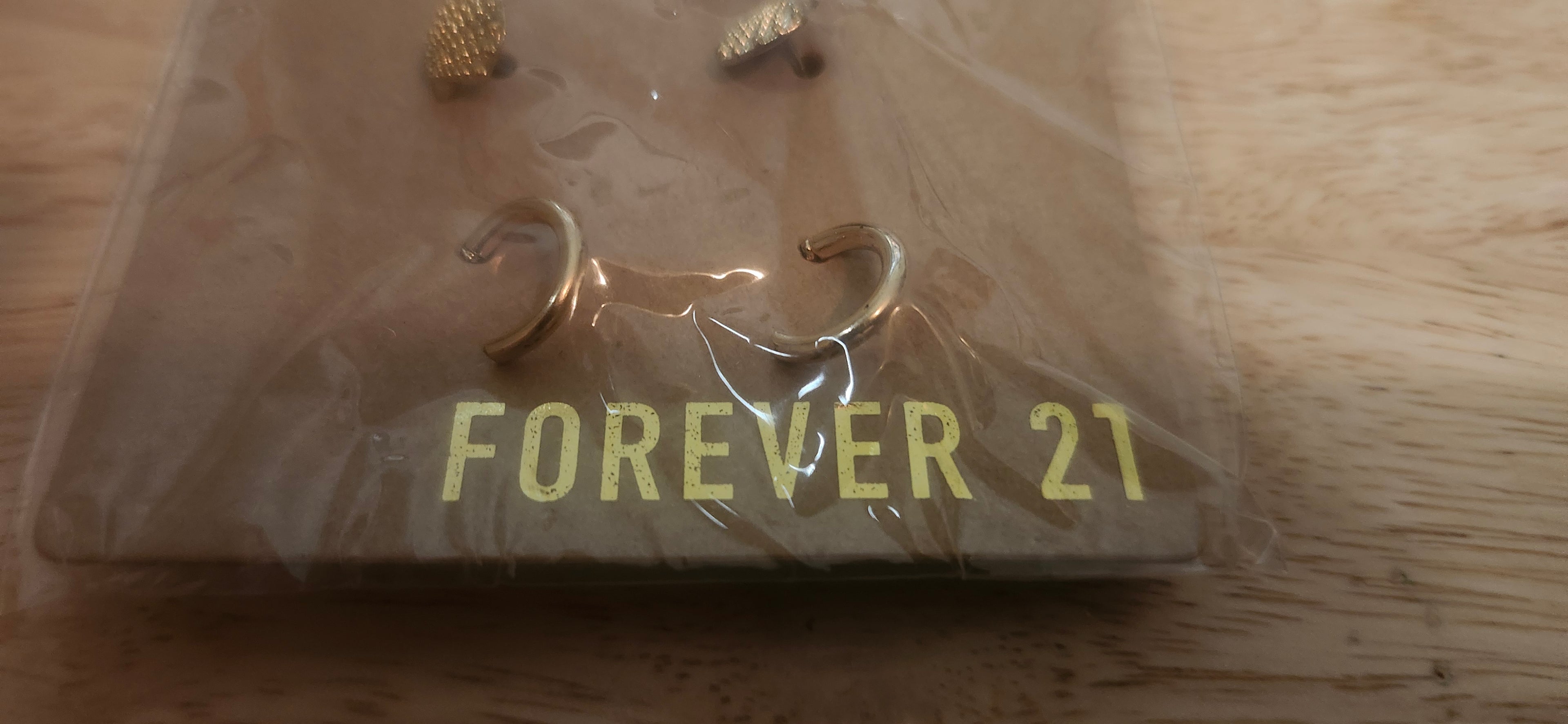 Forever 21 Multi Pack Gold & Silver Earrings