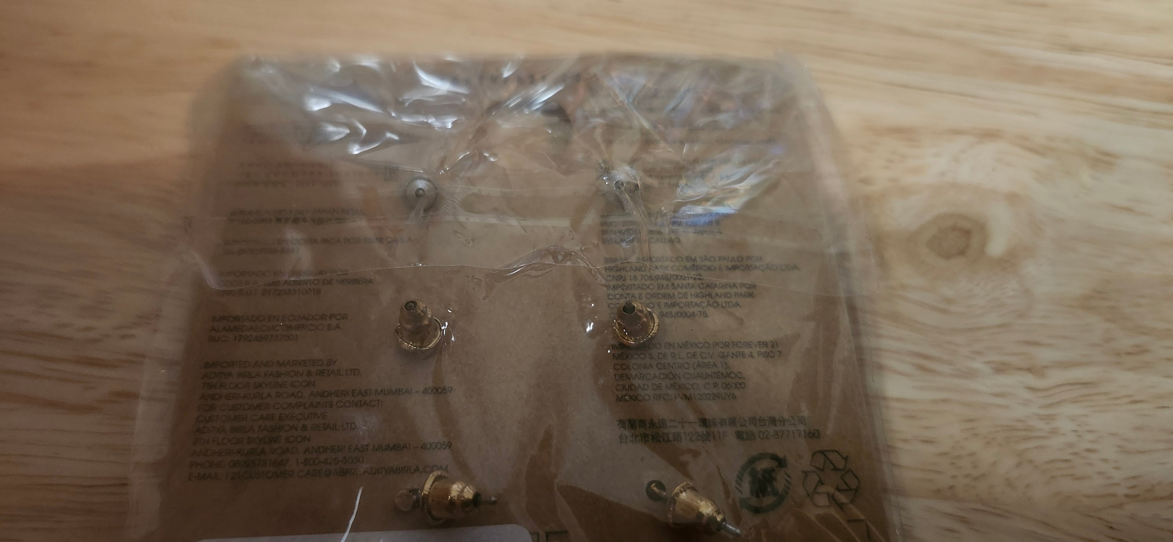 Forever 21 Multi Pack Gold & Silver Earrings