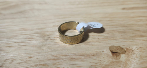 Aurelian Vine Stainless Steel Ring Size 17mm
