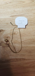 Elegant Minimalist Roman Numeral Titanium Steel Gold Pendant & Necklace