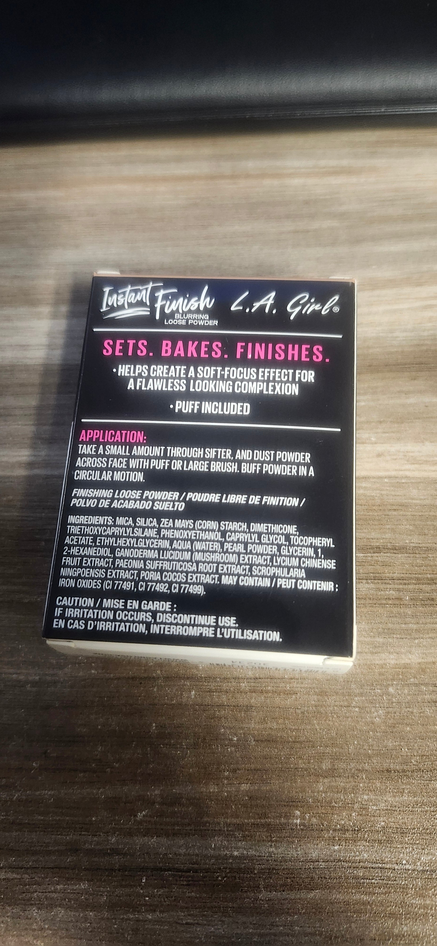 L.A. Girl Instant Finish Blurring Loose Powder Medium