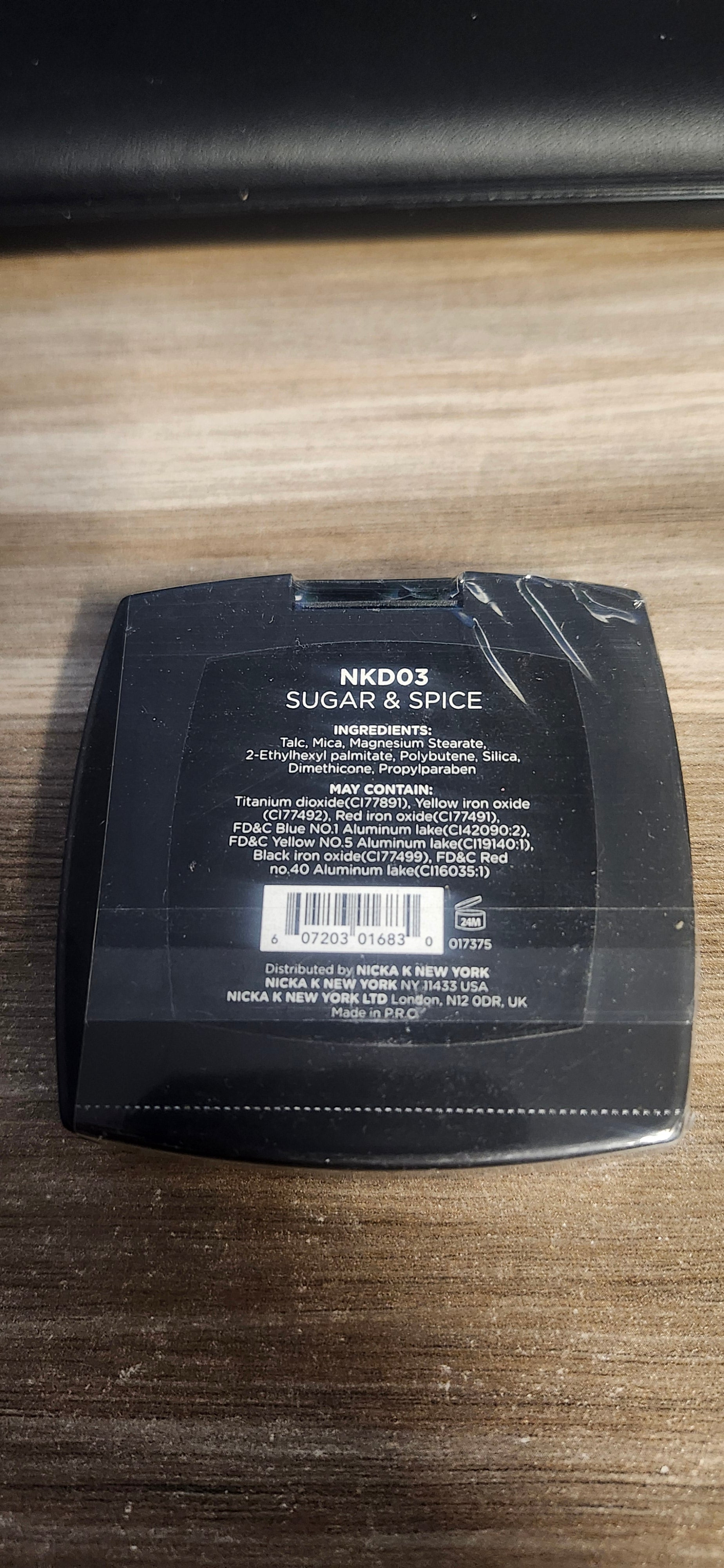 N.K. Makeup Definijg Eyeshadow #NKD03 Sugar & Spice